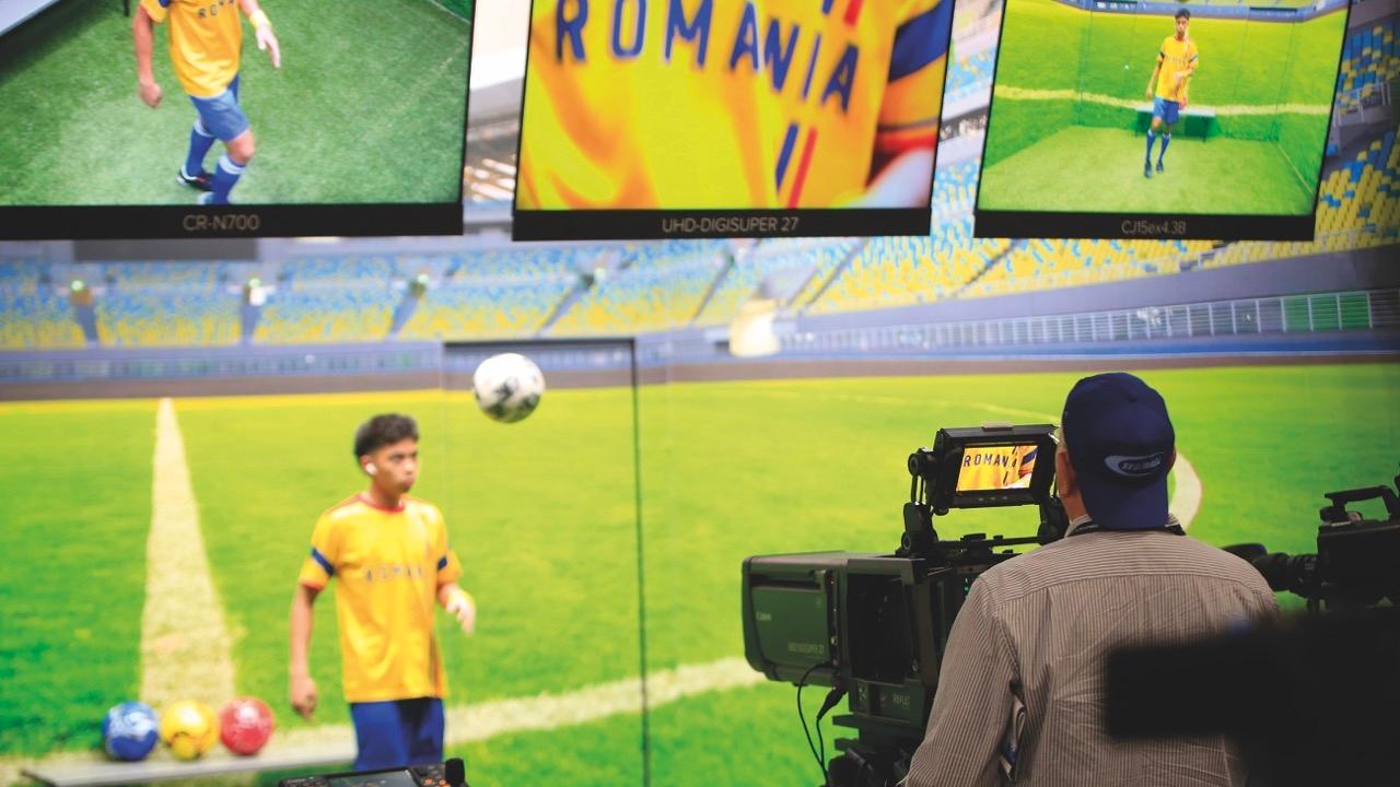 NAB show display football