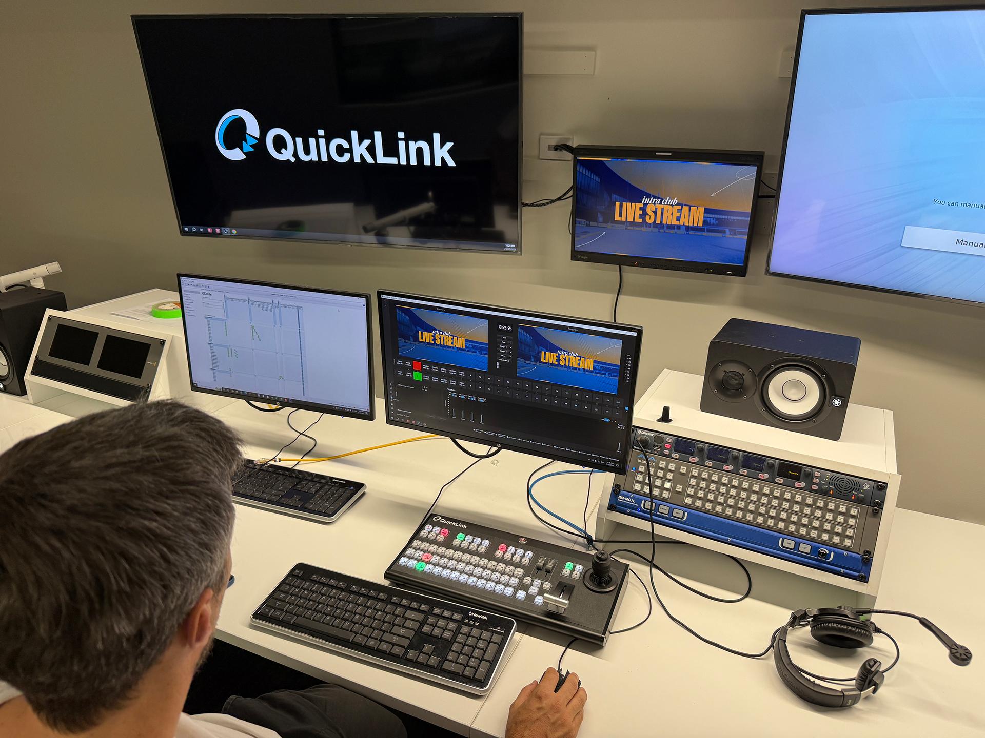 QuickLink StudioPro, Techtel and West Coast Eagles