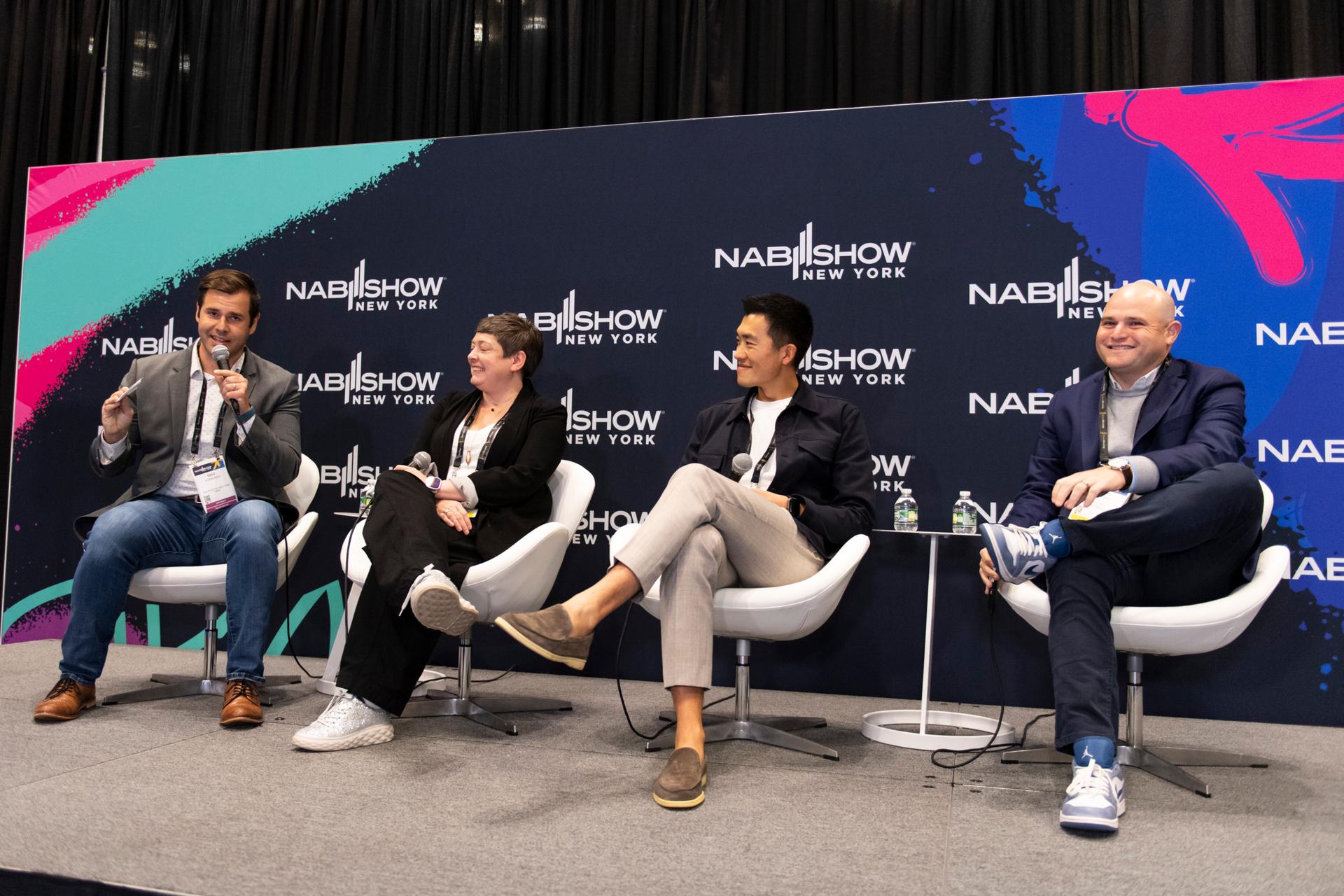 A panel at NAB New York 2024