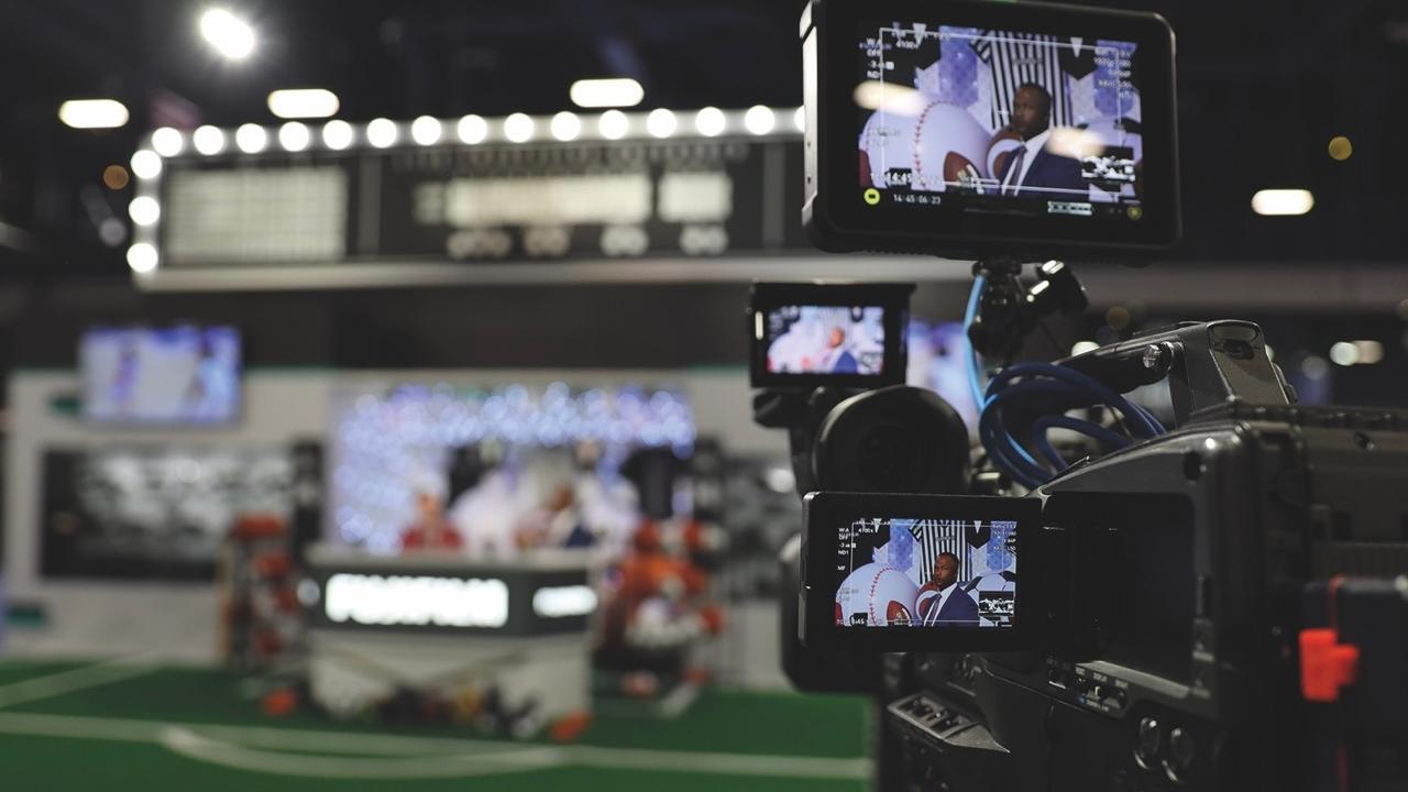 NAB show camera display