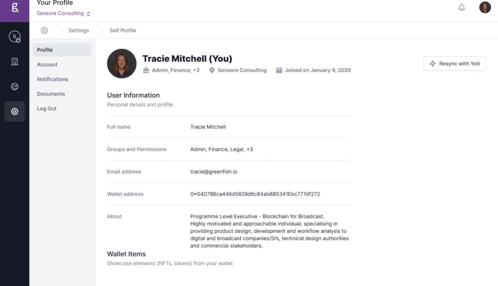 Tracie Mitchell: Blockchain