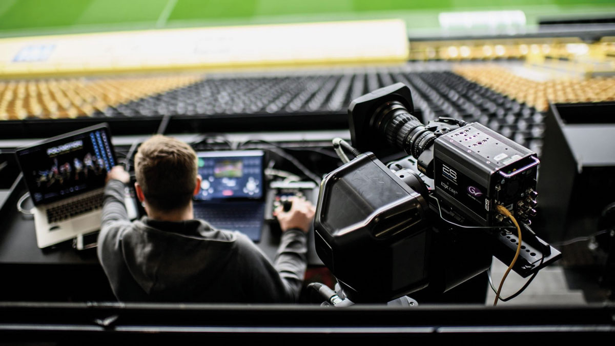 Robots on the Field of Play Robotic Cameras FEED