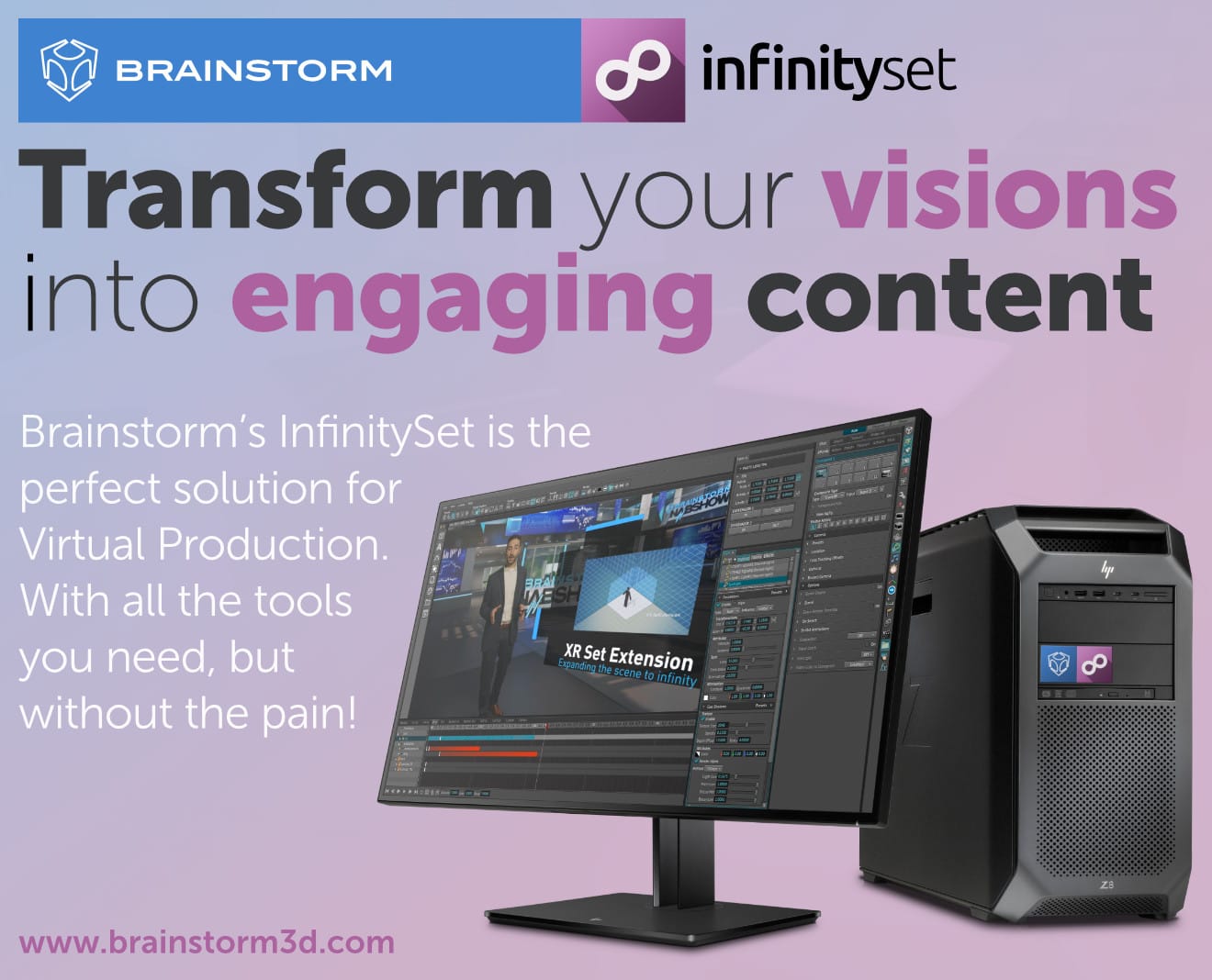 InfinitySet: virtual set solution | Brainstorm
