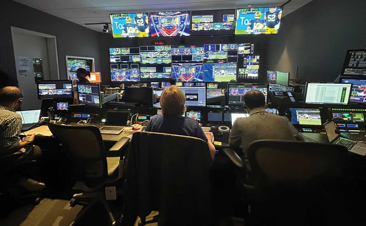 NBC Sports control room